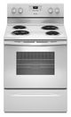 Whirlpool® 30" Free Standing Electric Range-White-0
