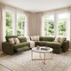 Alexandra Home Soho Peat 5pc Power Reclining Sectional -3