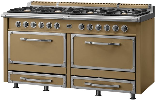 Viking® Tuscany 66" Golden Hour Pro Style Dual Fuel Range with 2 Induction-2