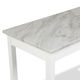 New Classic® Home Furnishings Celeste White Desk with Gray Mable Top-3
