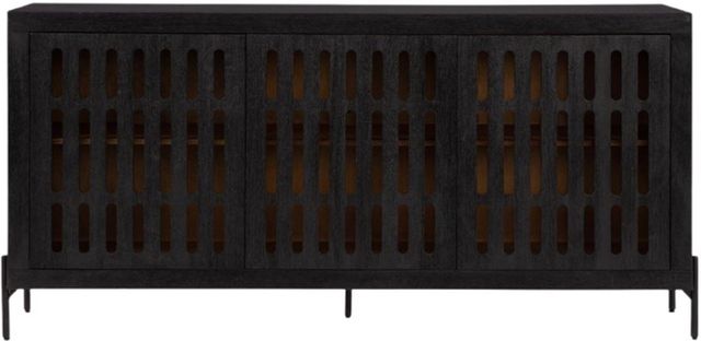 Signature Design by Ashley® Vallisburg Black/Natural Accent Cabinet-1