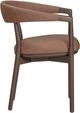 TOV Furniture Vina Brown/Dark Brown Dining Chair-4