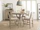 Kincaid Furniture The Nook Brushed Oak Round 44" Counter Height Dining Table-3