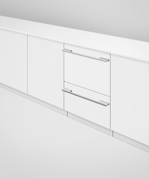 Fisher & Paykel Series 9 24" Panel Ready Integrated Tall Double DishDrawer™ dishwasher-1