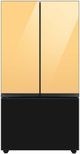 Samsung Bespoke 36" Charcoal Glass French Door Refrigerator Bottom Panel-2