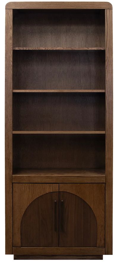 Legends Home Eclipse Bourbon Oak 2-Door Display Case-3