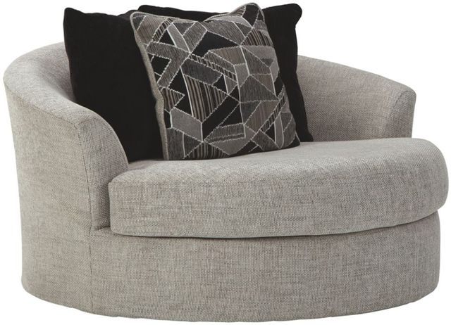Megginson Swivel Chair - Storm