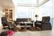Stressless® by Ekornes® Customizable Sapphire High Back Loveseat-1