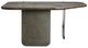 Bernhardt Melba Bernhardt Living Puma 36" Cocktail Table with Graphite Base-3