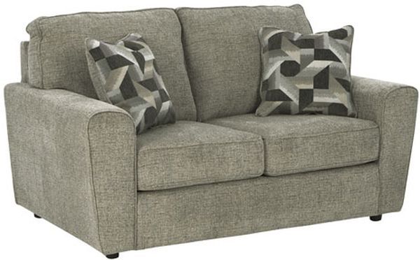 Signature Design by Ashley® Cascilla Pewter Loveseat