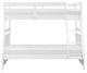 Homelegance® Sloane White Twin/Full Bunk Bed-2