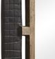 Uttermost® Guerra Antique Brass/Dark Walnut Mirror-4