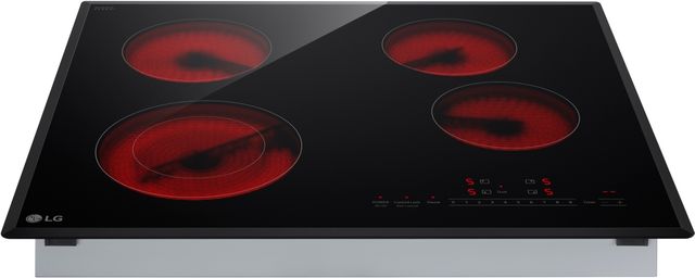 LG 24" Black Electric Cooktop-4