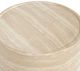 Classic Home Mckenna Travertine Stone 18" Outdoor Round End Table-2
