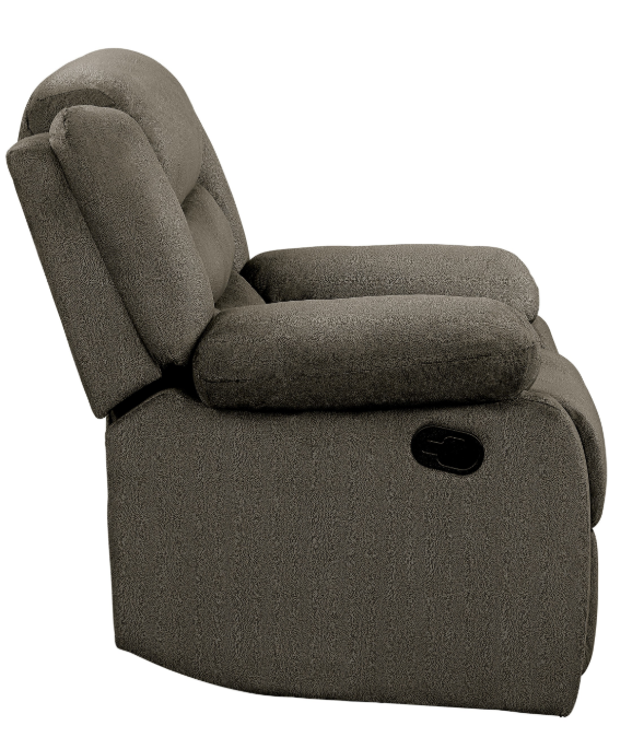 Homelegance® Discus Brown Reclining Chair-1