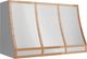 Zephyr Designer Collection 48" Polished Copper Forte Hood Banding Kit-3