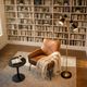 Northfield Living Axis Brassed Gold Floor Lamp-5