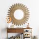 Surya Altair Gold Wall Mirror-1
