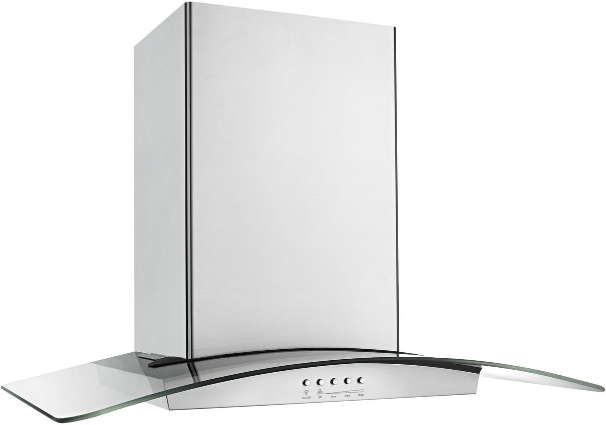 Whirlpool 36" Glass Island Hood-Stainless Steel - Thumbnail 2