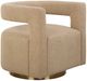 Uttermost® Grounded Beige Swivel Chair-0