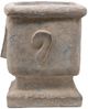 A & B Home Gray Vintage Stone Tribe Plant Pot-3
