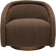 TOV Furniture Rory Chocolate Brown Swivel Accent Chair-3