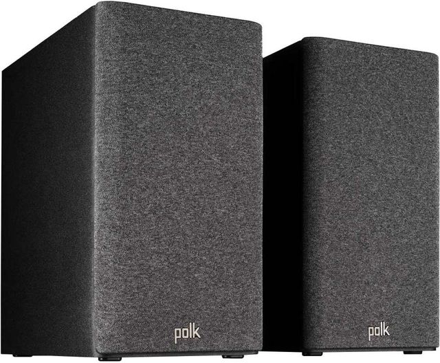 Polk Audio® R200 Black Bookshelf Speakers (Pair)-1
