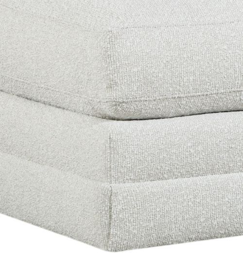 Fusion Furniture Contour Natural Ottoman-1