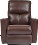 La-Z-Boy® Hawthorn Walnut Leather Rocking Recliner-1