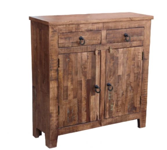 Jaipur Furniture Vintage Brown Cabinet-0