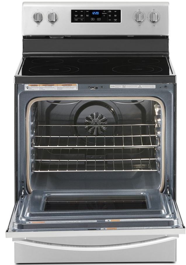 Whirlpool® 30" Stainless Steel Free Standing Electric Range-1