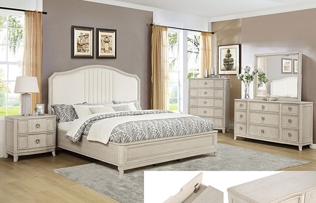 Crown Mark Napoli Beige Chest-1