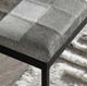 Classic Home Achen Black/Sparrow Gray Hide 28" Bench -4