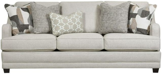 Fusion Furniture Gold Rush Antique Gray Sofa-0