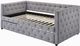 Coaster® Mockern Light Grey Upholstered Daybed With Trundle-1