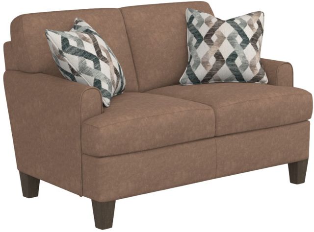Flexsteel® Customizable Moxy Rounded Mailbox Arm Loveseat-1