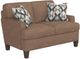 Flexsteel® Customizable Moxy Rounded Mailbox Arm Loveseat-1