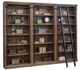 Martin Furniture Avondale 3-Piece Weathered Oak Bookcase-0