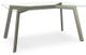 Amisco Customizable Lidya 60" Clear Glass Rectangular Table-0