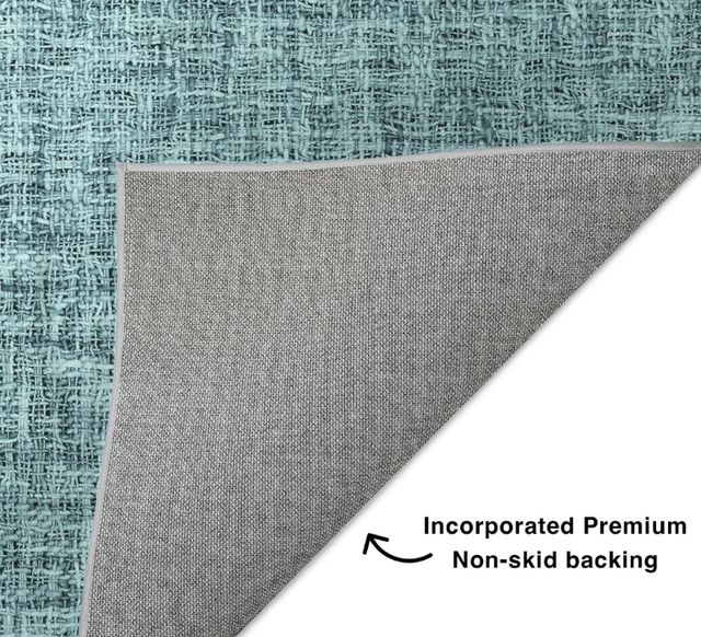 Dalyn™ Rug Company Voyage VY1 Teal 5'x8' Area Rug-3