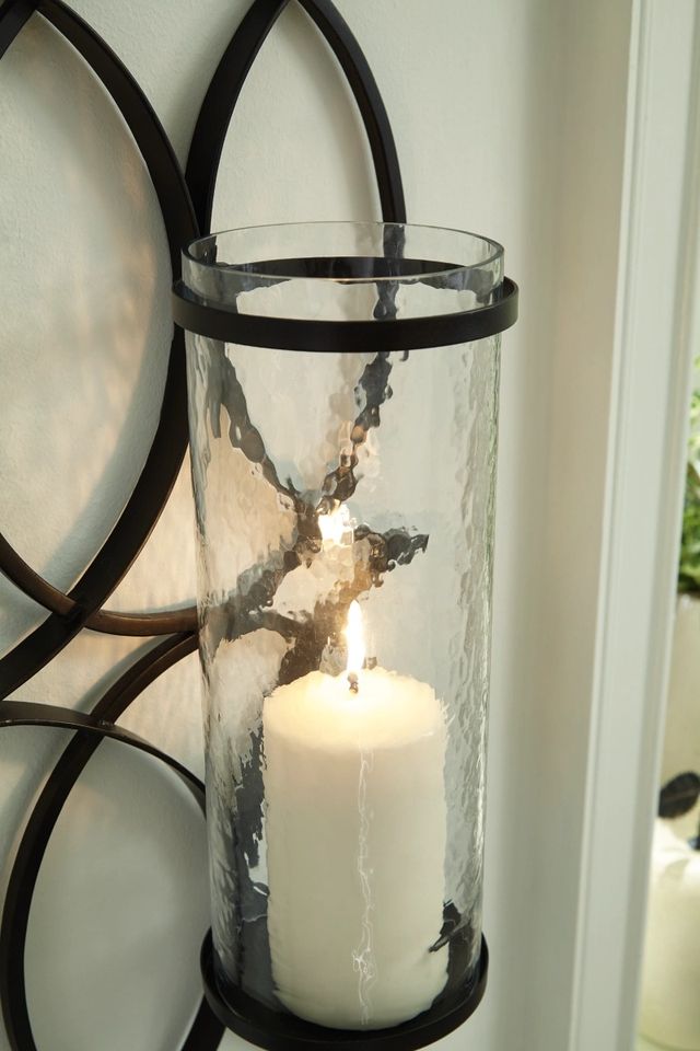 Signature Design by Ashley® Bryndis Black Wall Sconce-3