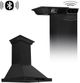 ZLINE 24" Black Stainless Steel Wall Mounted Range Hood-4