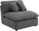 Coaster® Hobson 4-Piece Charcoal Upholstered Modular Sectional-3