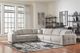 Benchcraft® Next-Gen Gaucho 5-Piece Gray L-Shape Sectional-1