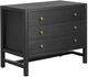 Four Hands Sullivan Brushed Black Nightstand-0