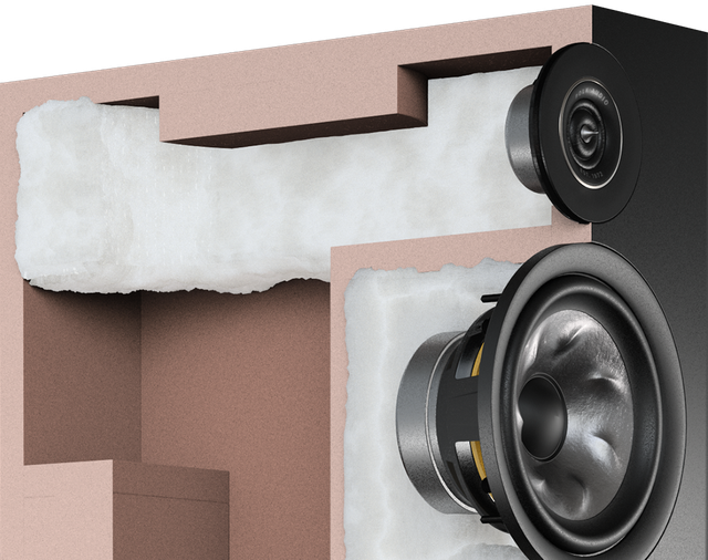 Polk Audio® Reserve R600 6.5" Brown Floorstanding Loudspeaker-1