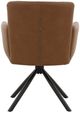 Dovetail Furniture Stefano 2-Piece Cognac Dining Chair Set-3