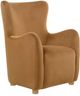 Coaster® Thornton Cognac Upholstered Wingback Lounge Accent Chair-0