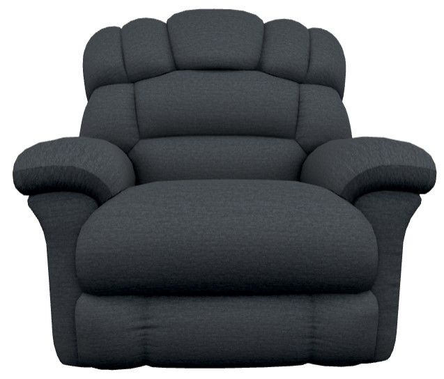 La-Z-Boy® Randell Navy Power Rocking Recliner with Headrest and Lumbar-1