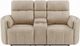 ACME Furniture Elison Dark Beige Manual Reclining Loveseat with Console-2